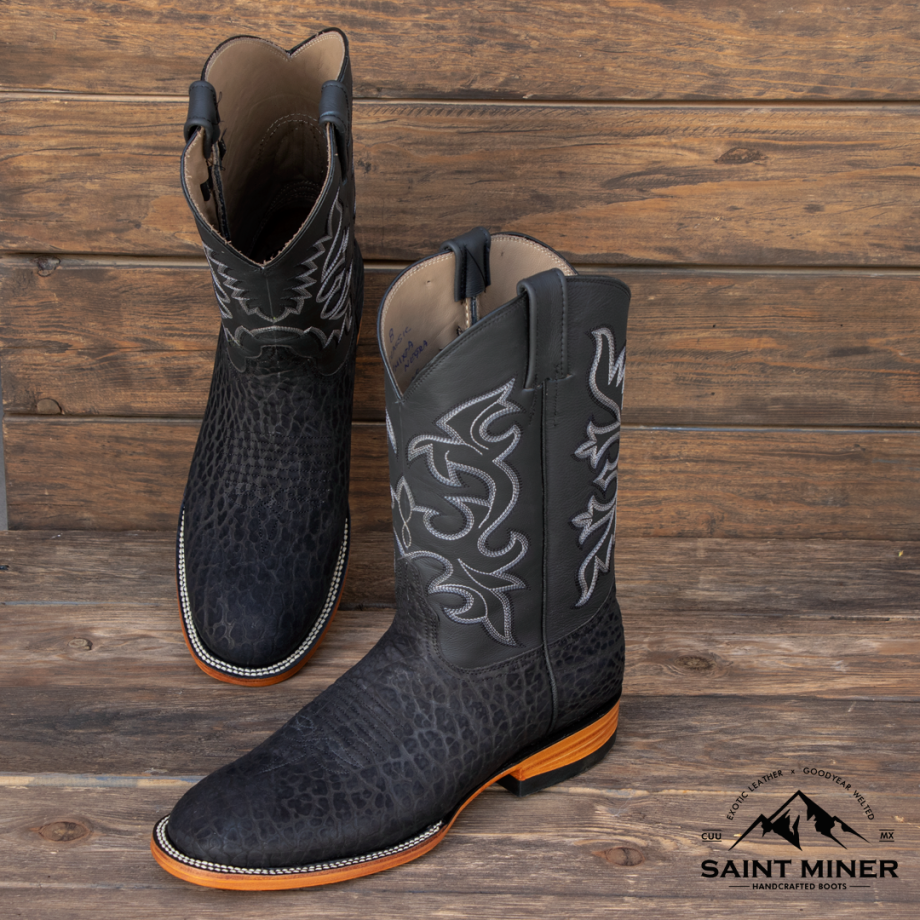 Botas cuello negro buck classic cinto REGALO - Image 3