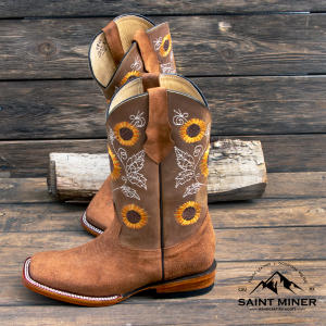 Botas girasol coñac