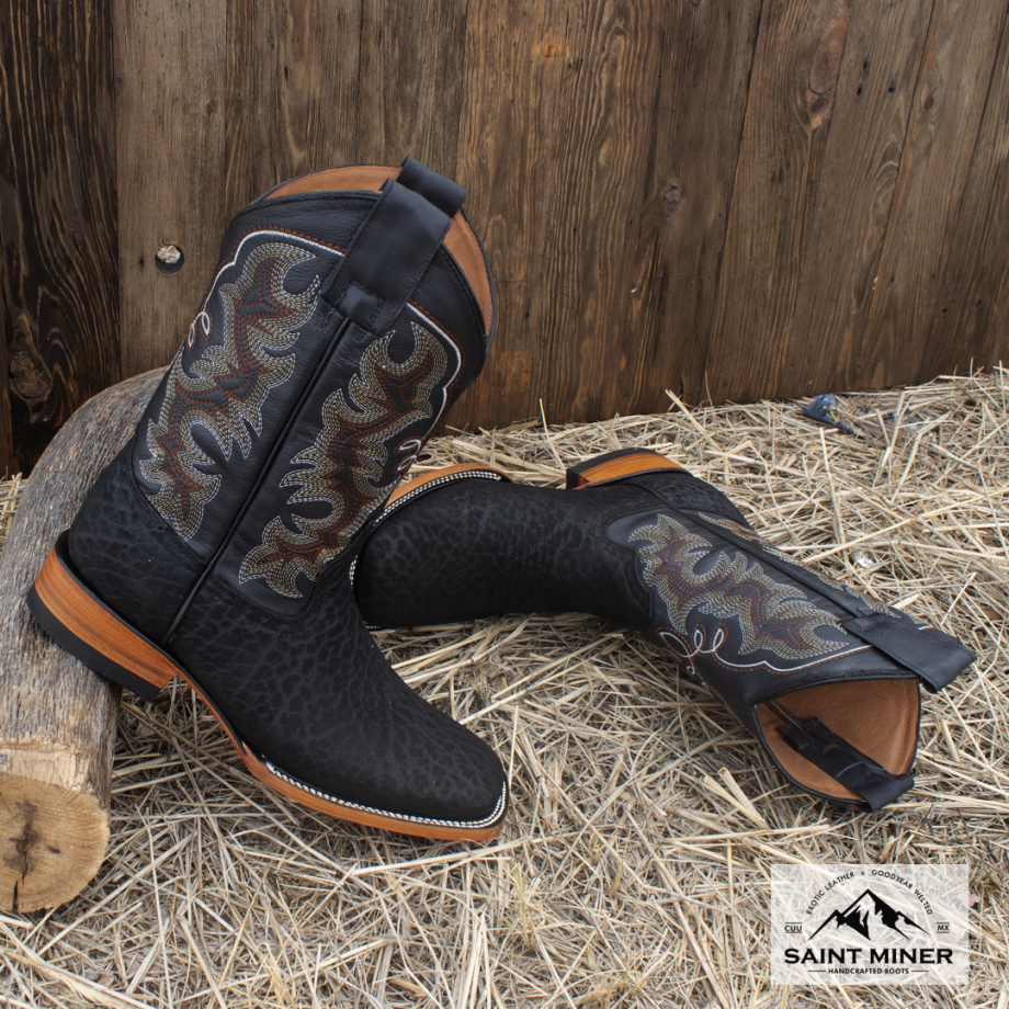 Botas cuello de toro buck con cinto de REGALO!