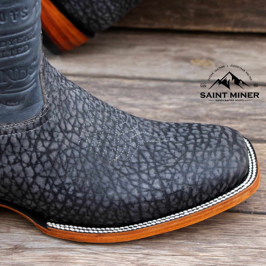 Botas Smoke Blue con cinto de REGALO - Image 5