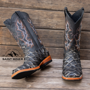 Botas pescado color verde bosque con cinto de REGALO!