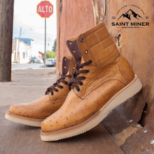 Botas poderosos Duty en color paja con cinto de REGALO!